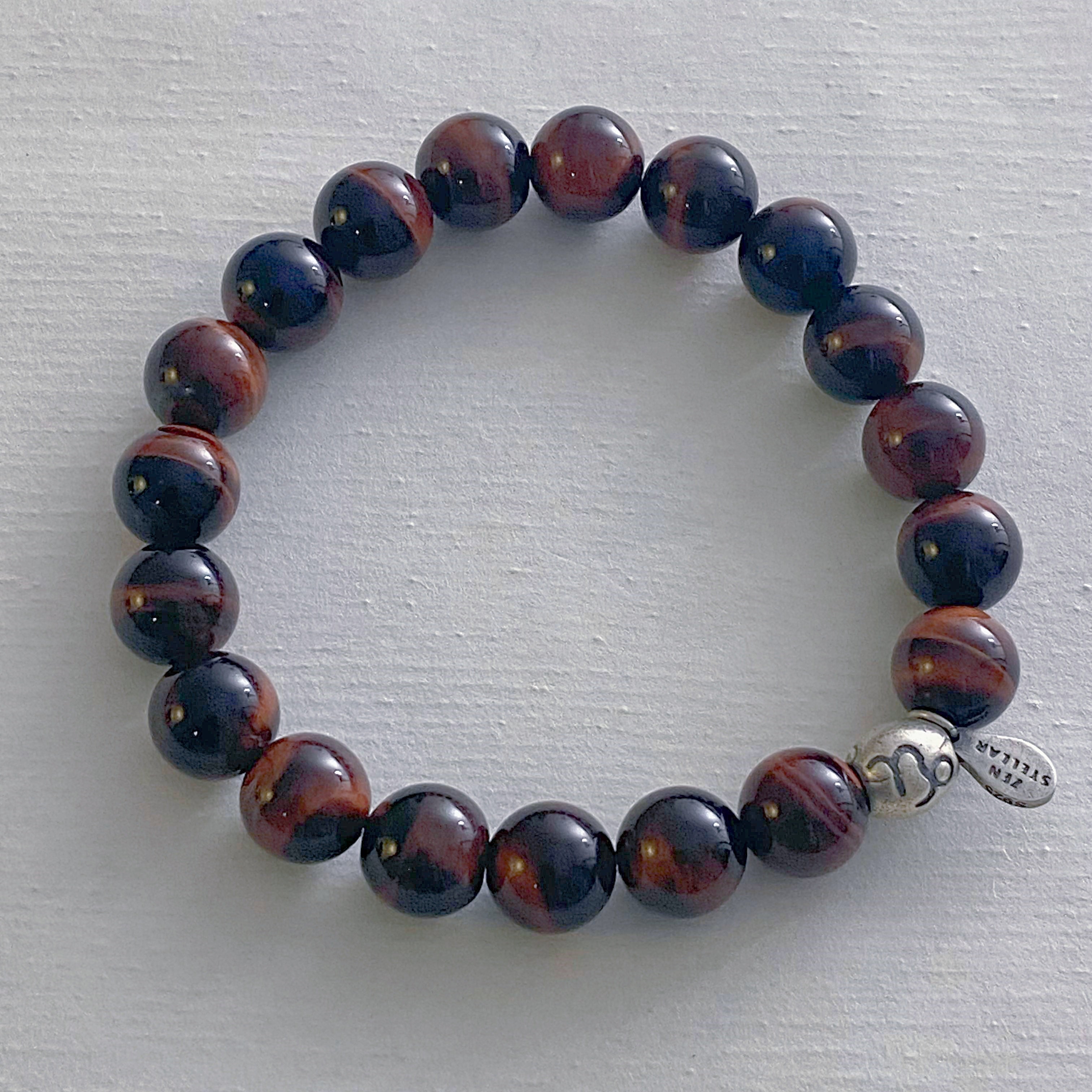 LEO RED TIGER EYE STONE BRACELET-3