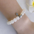 LIBRA CALCITE BEAD CRYSTAL BRACELET-2