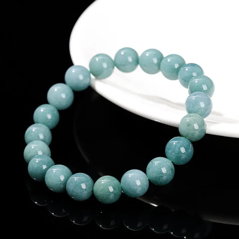 LIGHT BLUE JADEITE BRACELET-2