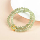 LUCK & WISDOM HETIAN GREEN JADE ENERGY BRACELET-2