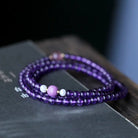 MAKE MORE FRIENDS NATURAL BRAZILIAN AMETHYST ENERGY BRACELET-5