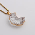 MOON WHITE CRYSTAL NECKLACE-5