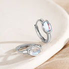 MOONSTONE STERLING SILVER EARRINGS-2