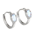 MOONSTONE STERLING SILVER EARRINGS-5