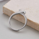 MOONSTONE STERLING SILVER RING-3