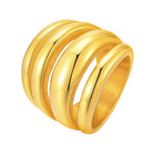 FRENCH MULTI-LAYER TITANIUM STEEL RING-3