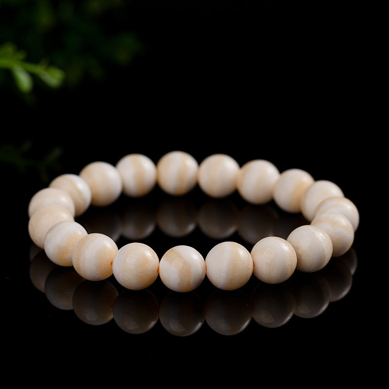 NATURAL CALCITE ORANGE STONE BRACELET-1