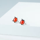 NATURAL GEMSTONE STERLING SILVER EARRINGS_2