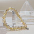 NATURAL GOLDEN RUTILATED CRYSTAL BRACELET-3