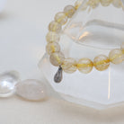 NATURAL GOLDEN RUTILATED CRYSTAL BRACELET-4