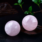 NATURAL ROSE QUARTZ BALL-2