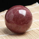 NATURAL STRAWBERRY CRYSTAL BALL-2