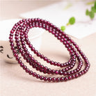 NATURAL ROSE GARNET BRACELET-2