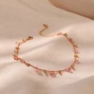 NATURAL STONE TRANSFER ANKLET-1