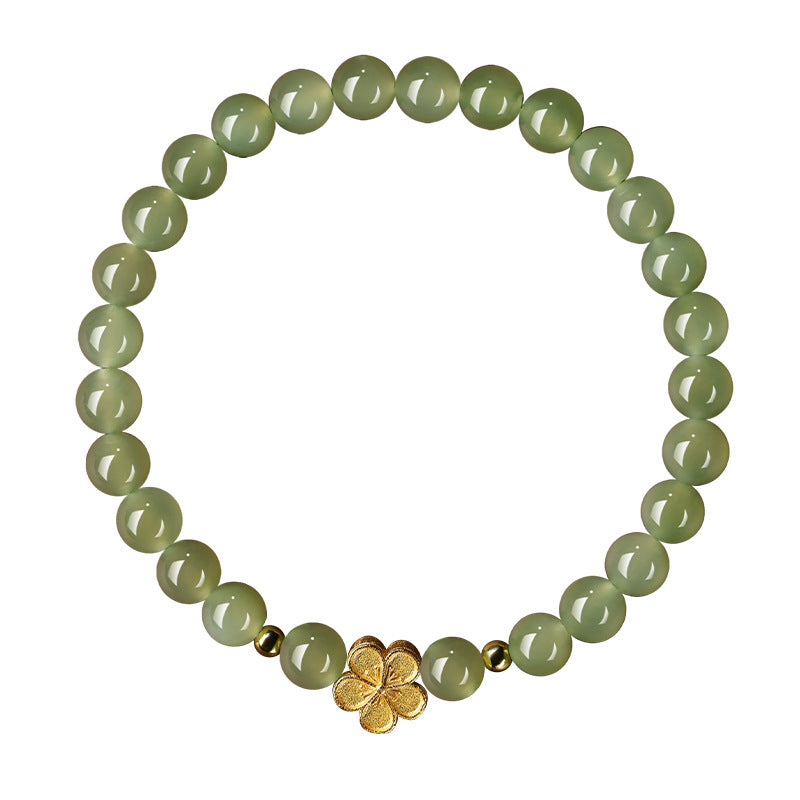 PEACH BLOSSOM HETIAN JADE BRACELET-6