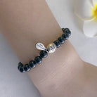 PISCES BLACK TOURMALINE CRYSTAL BRACELET-2