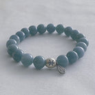 PISCES CHALCEDONY CRYSTAL BEADS BRACELET-1