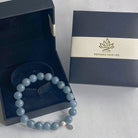 PISCES CHALCEDONY CRYSTAL BEADS BRACELET-6