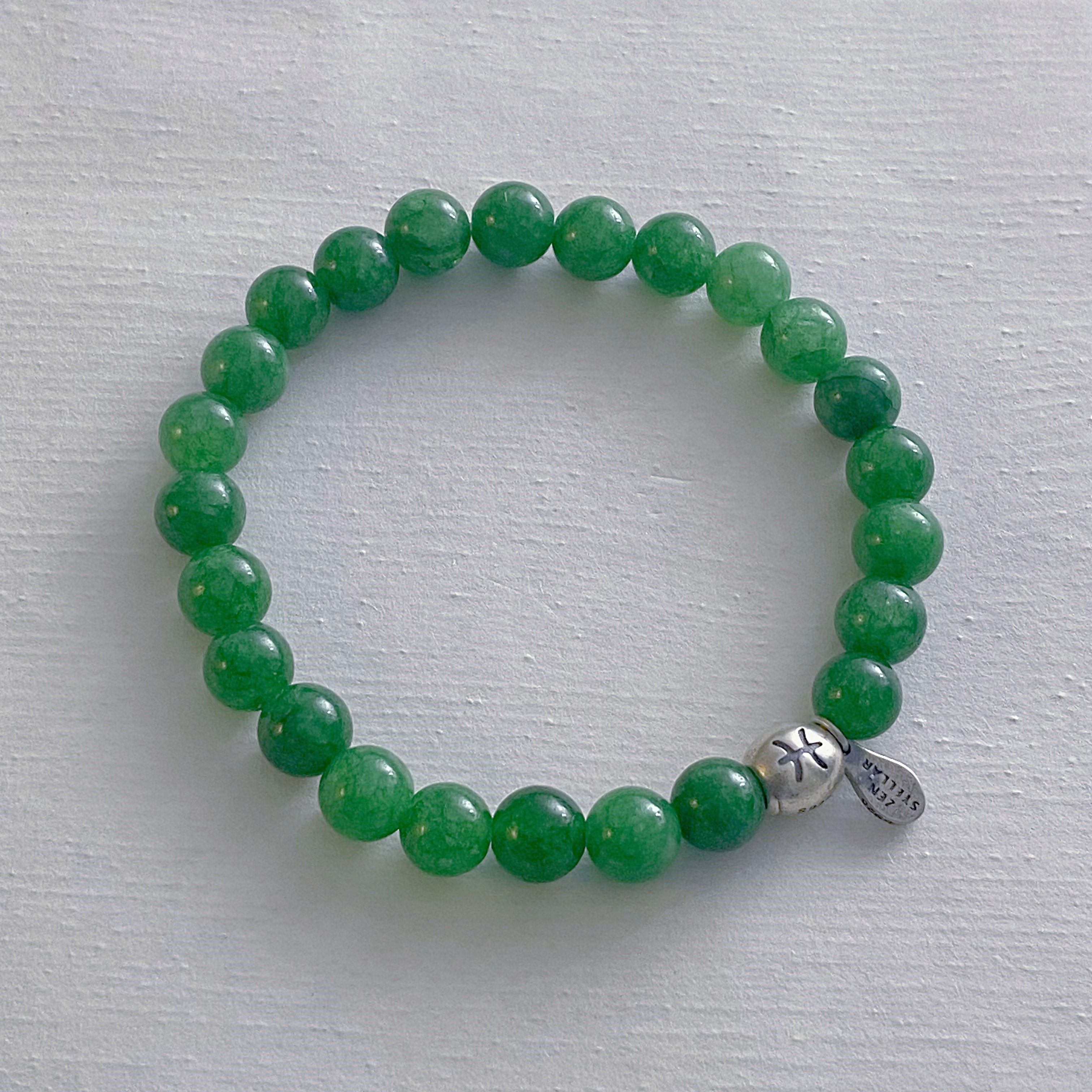 PISCES CHALCEDONY CRYSTAL BRACELET-3