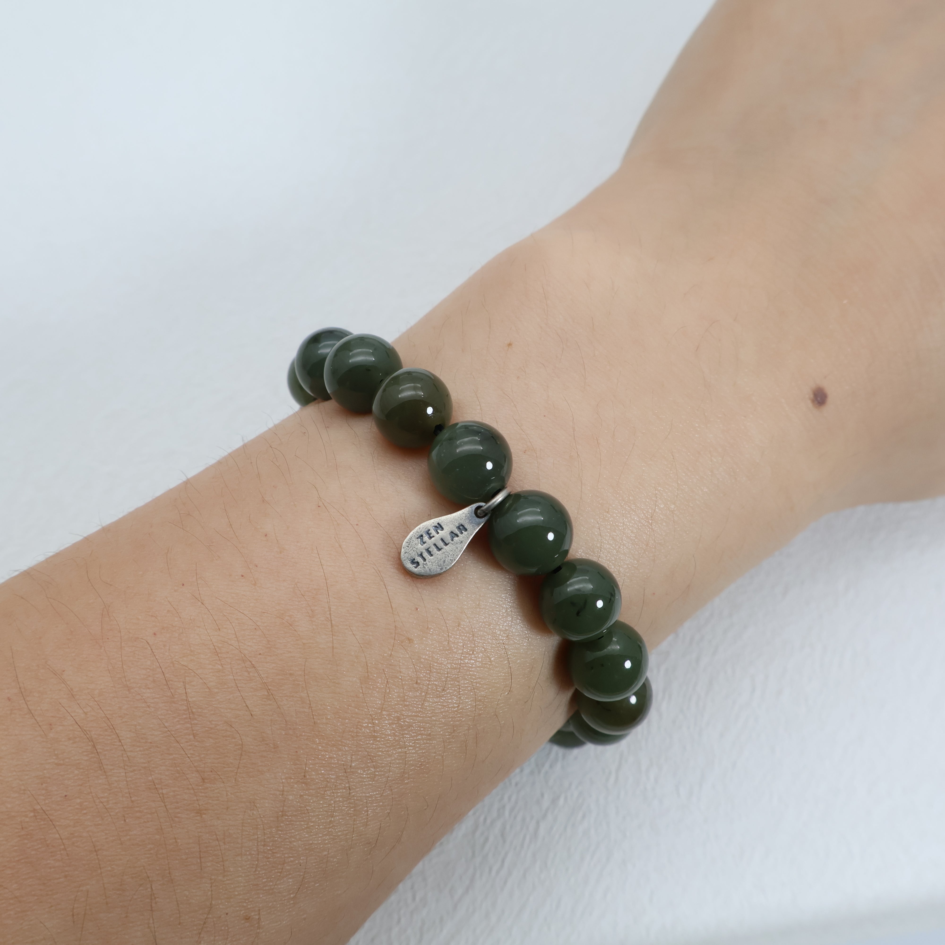 PISCES GREEN CHALCEDONY CRYSTAL BRACELET-2