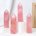 ROSE QUARTZ CRYSTAL HEXAGONAL PRISM-2