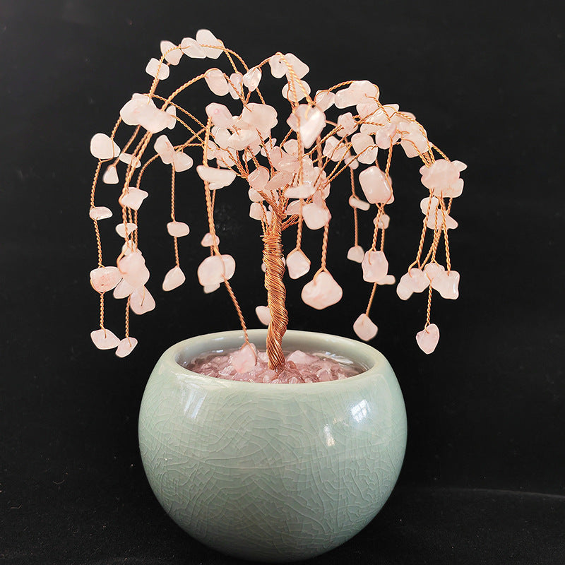 ROSE QUARTZ TREE-1