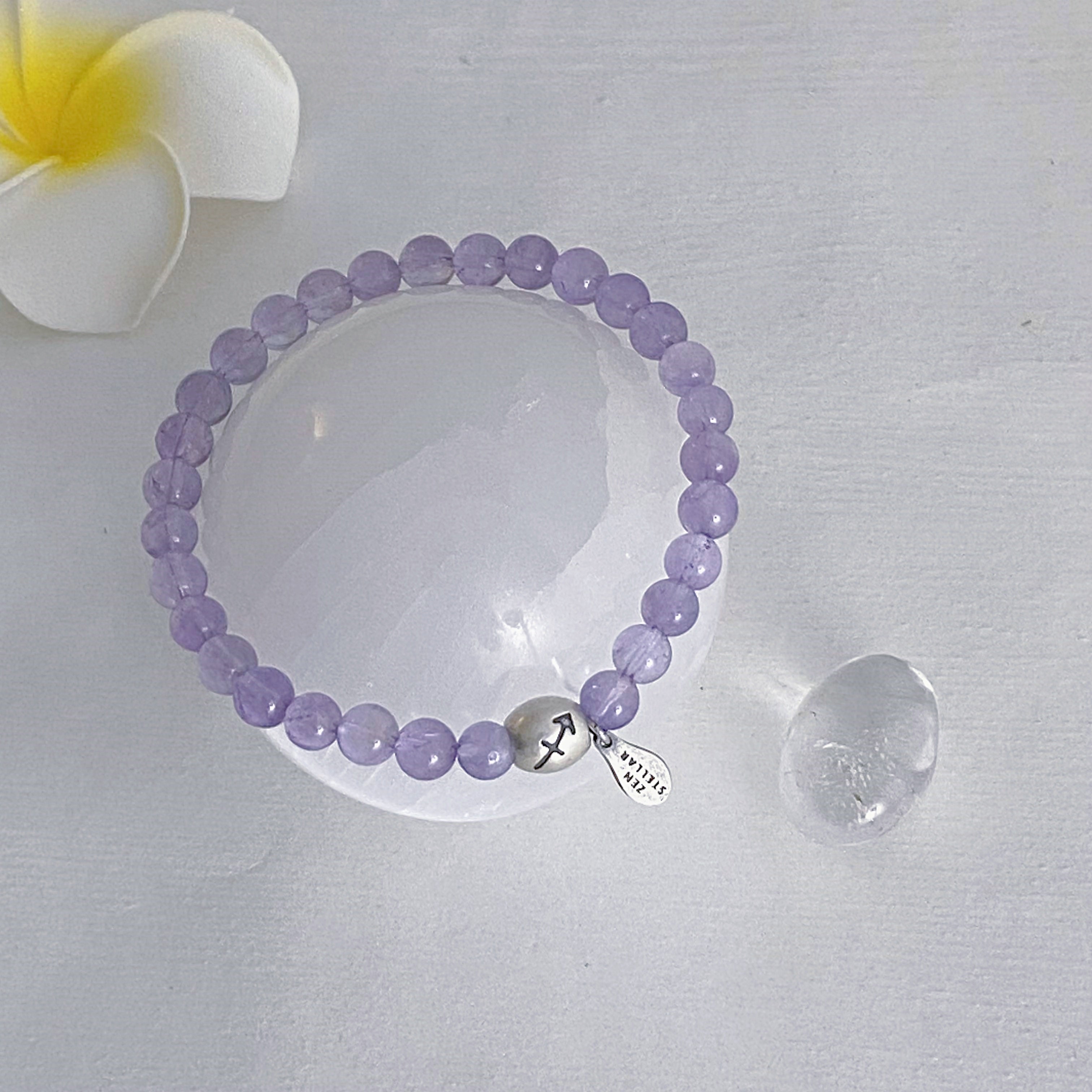 SAGITTARIUS AMETHYST CRYSTAL BRACELET-4