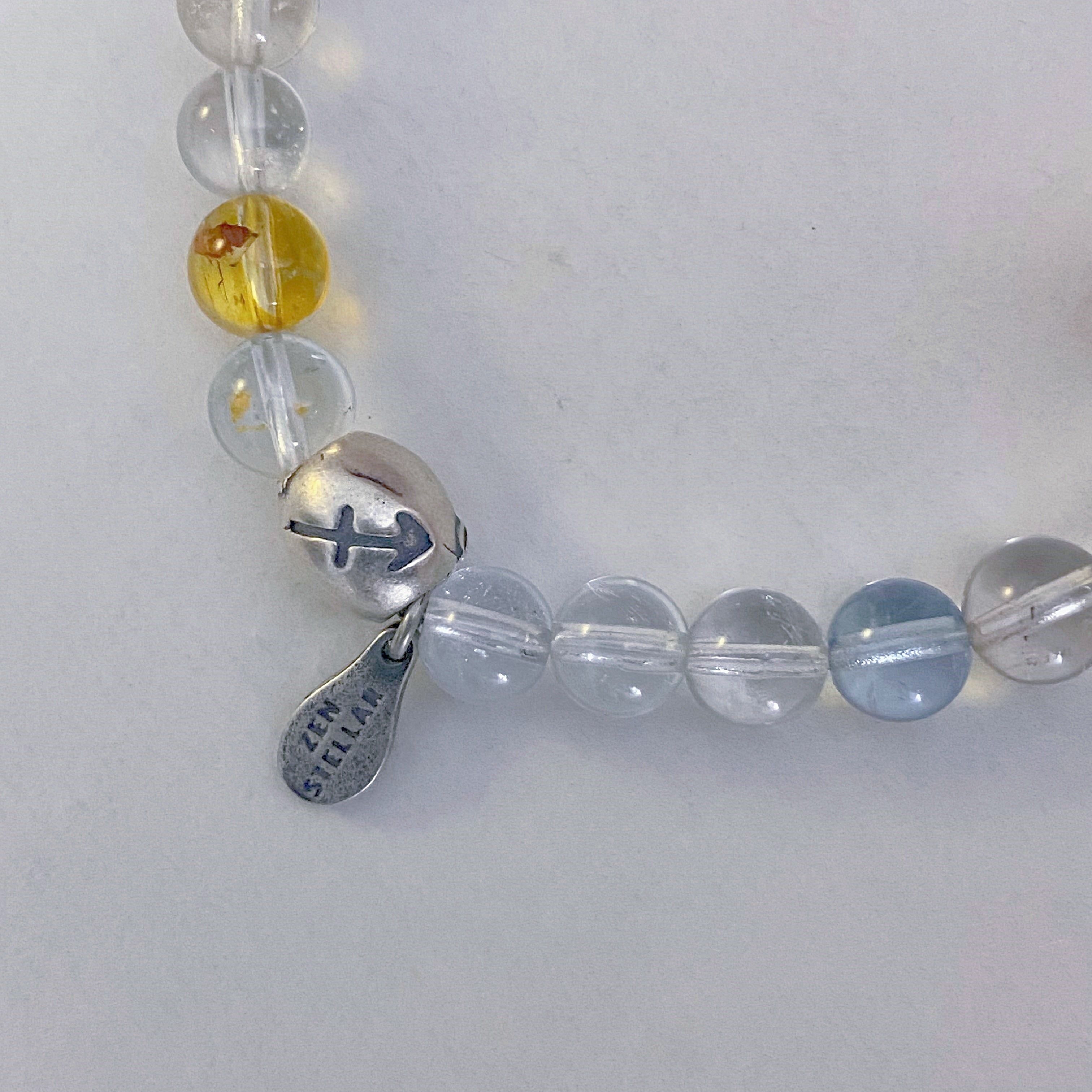 SAGITTARIUS COLORED TOPAZ CRYSTAL BRACELET-4