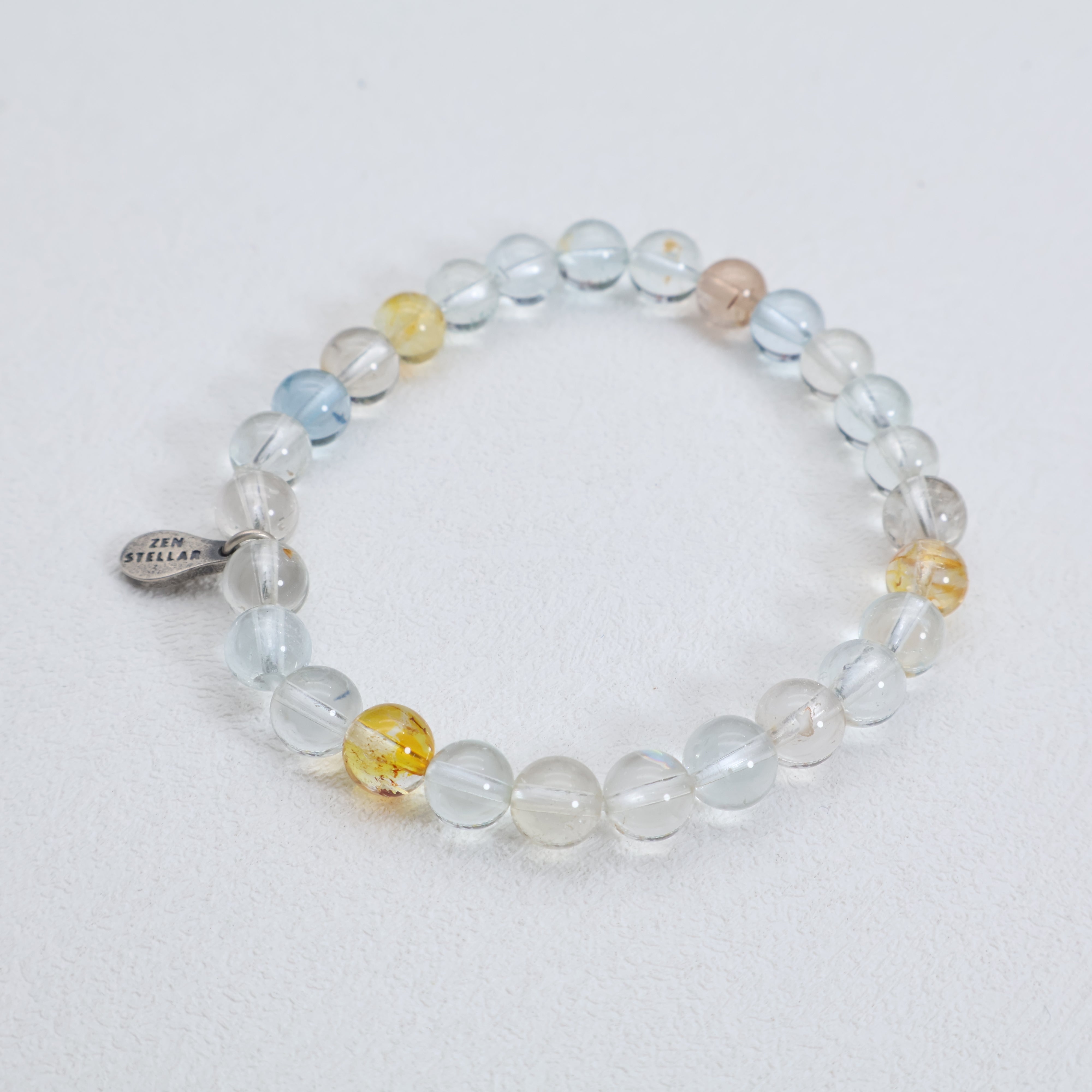 SAGITTARIUS COLORED TOPAZ CRYSTAL BRACELET-4