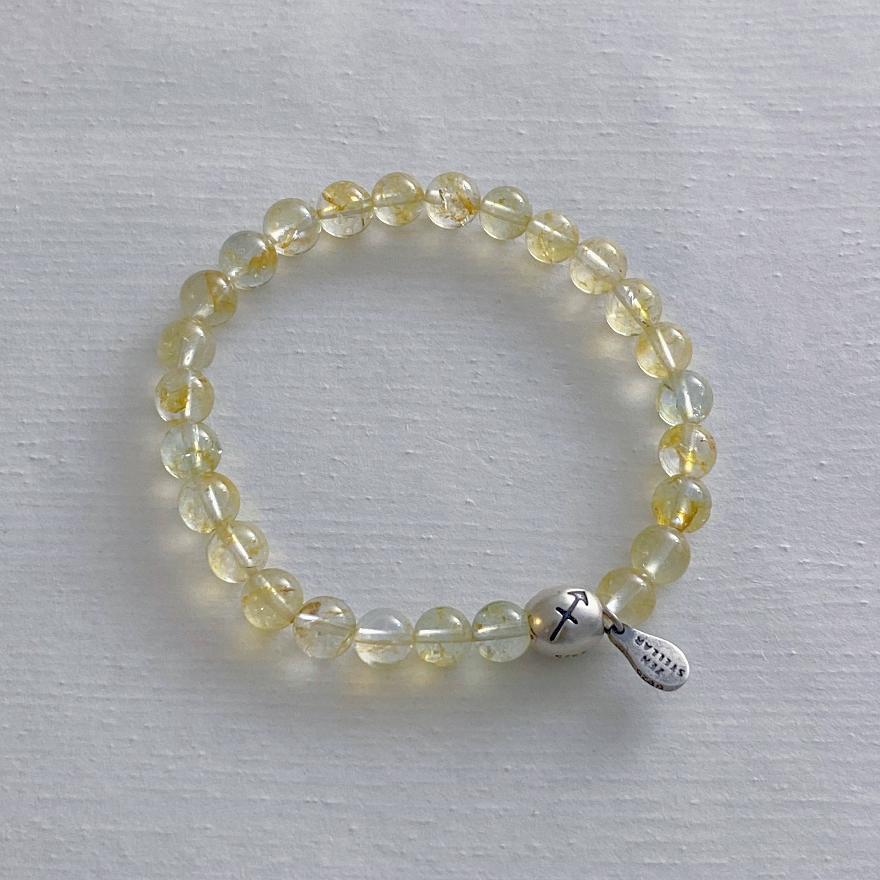 SAGITTARIUS YELLOW TOPAZ CRYSTAL BRACELET-3