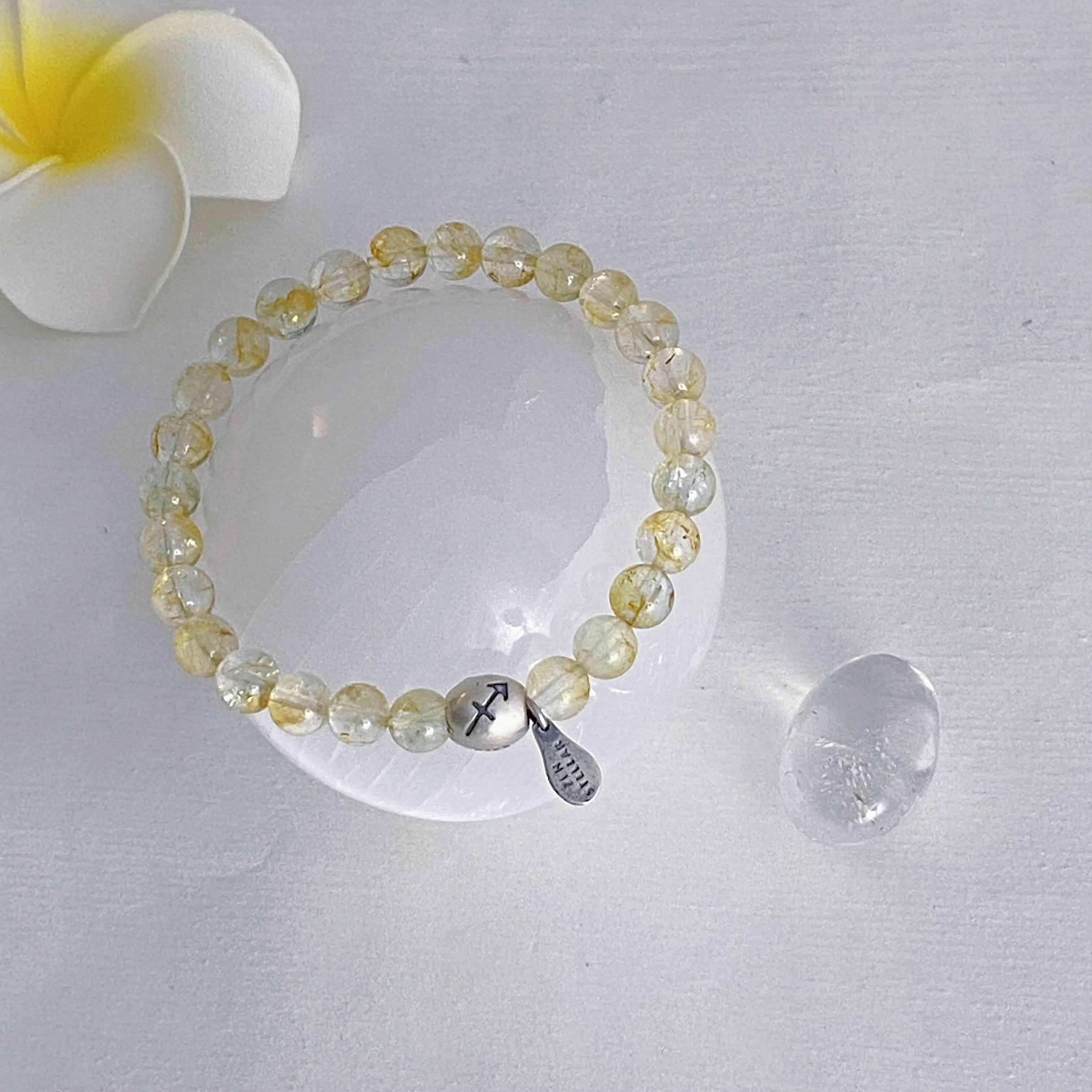 SAGITTARIUS YELLOW TOPAZ CRYSTAL BRACELET-5