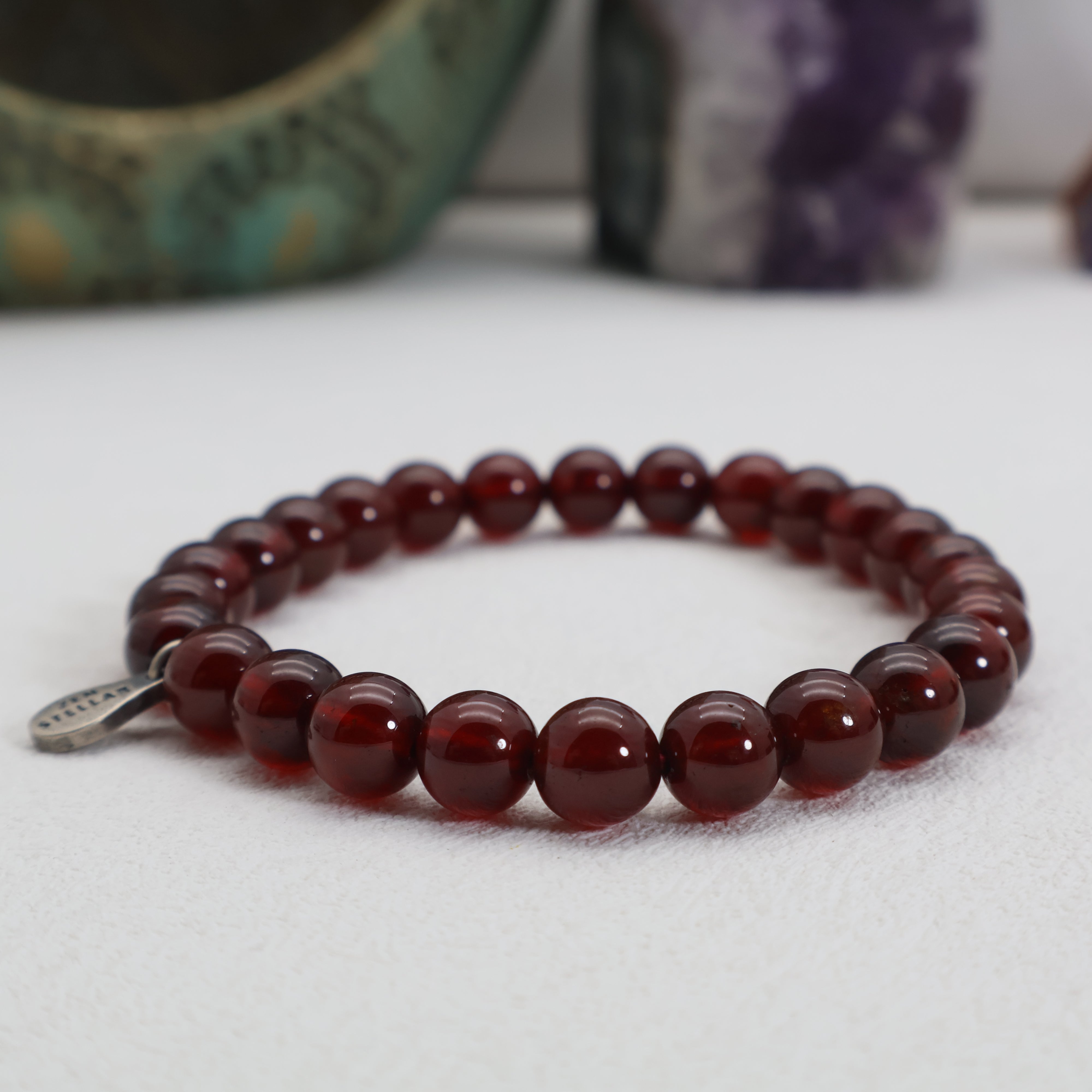 SCORPIO GARNET CRYSTAL BRACELET-1