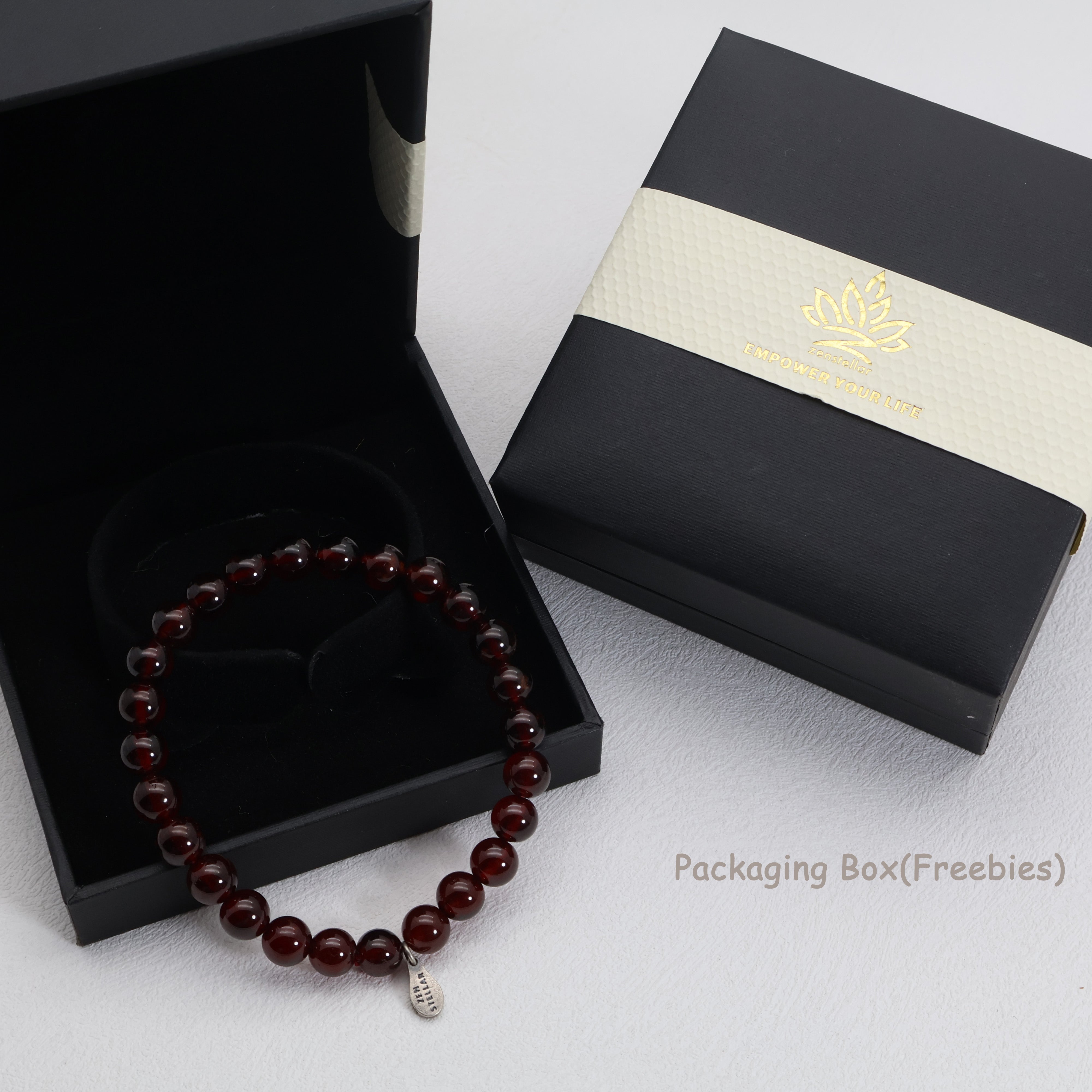 SCORPIO GARNET CRYSTAL BRACELET-5