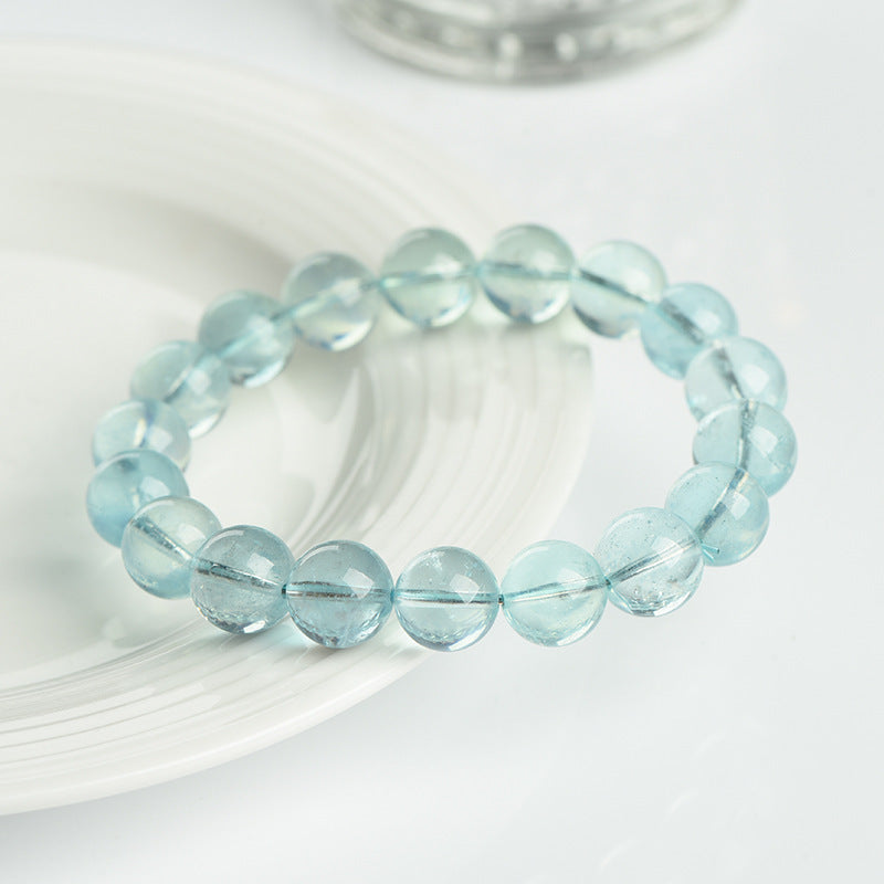 SMALL FRESH AQUAMARINE BRACELET-5