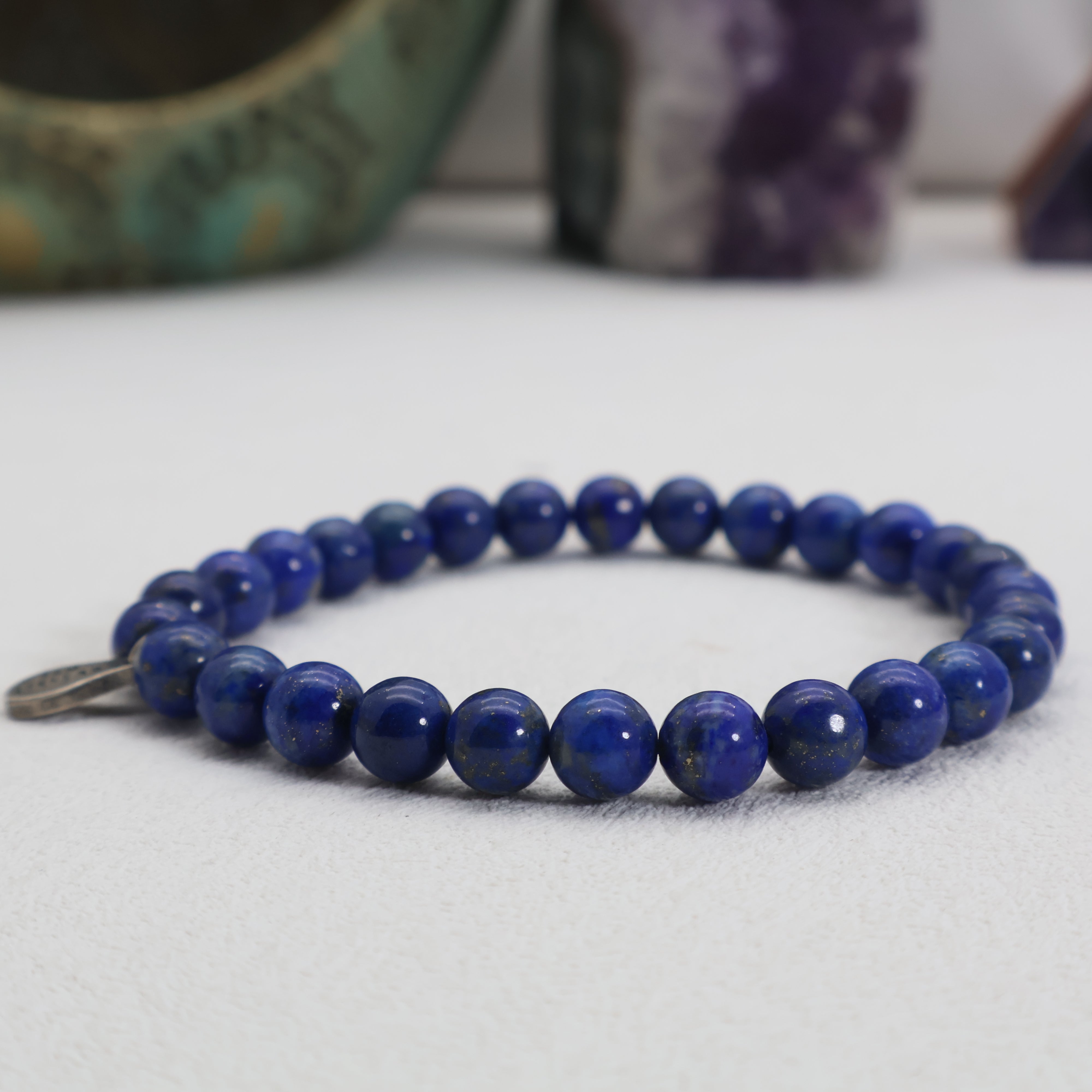 TAURUS LAPIS LAZULI CRYSTAL BRACELET-1