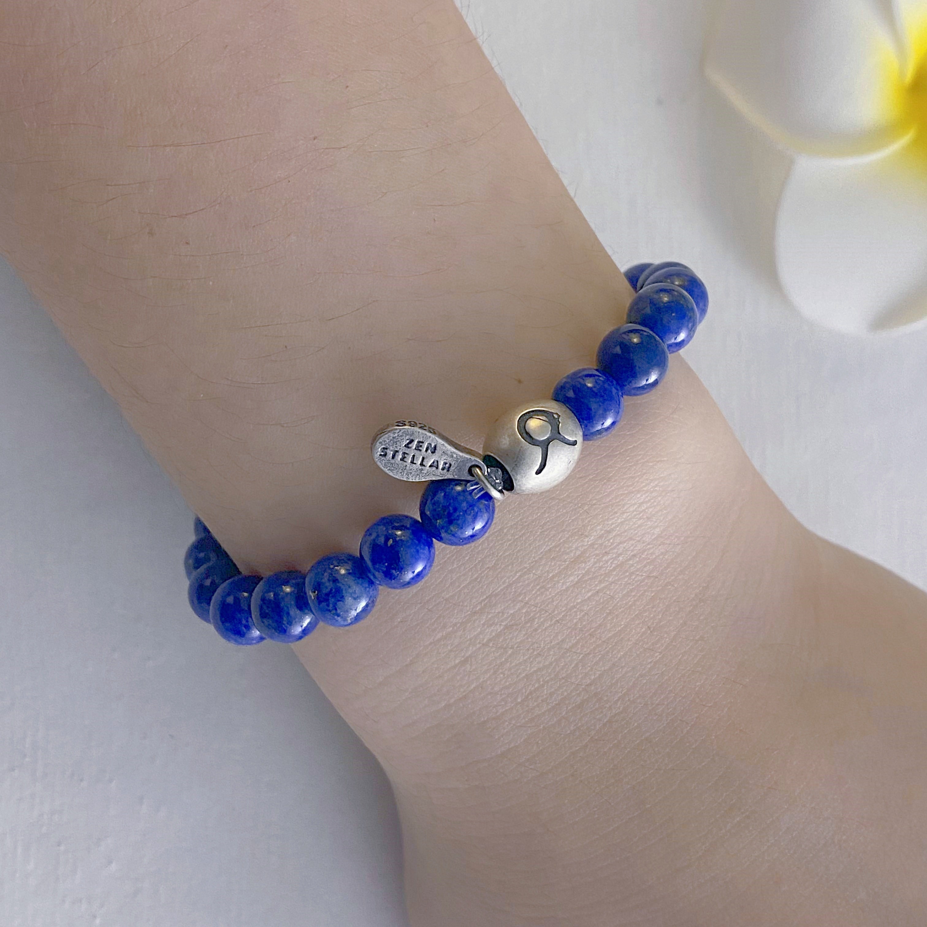 TAURUS LAPIS LAZULI CRYSTAL BRACELET-2