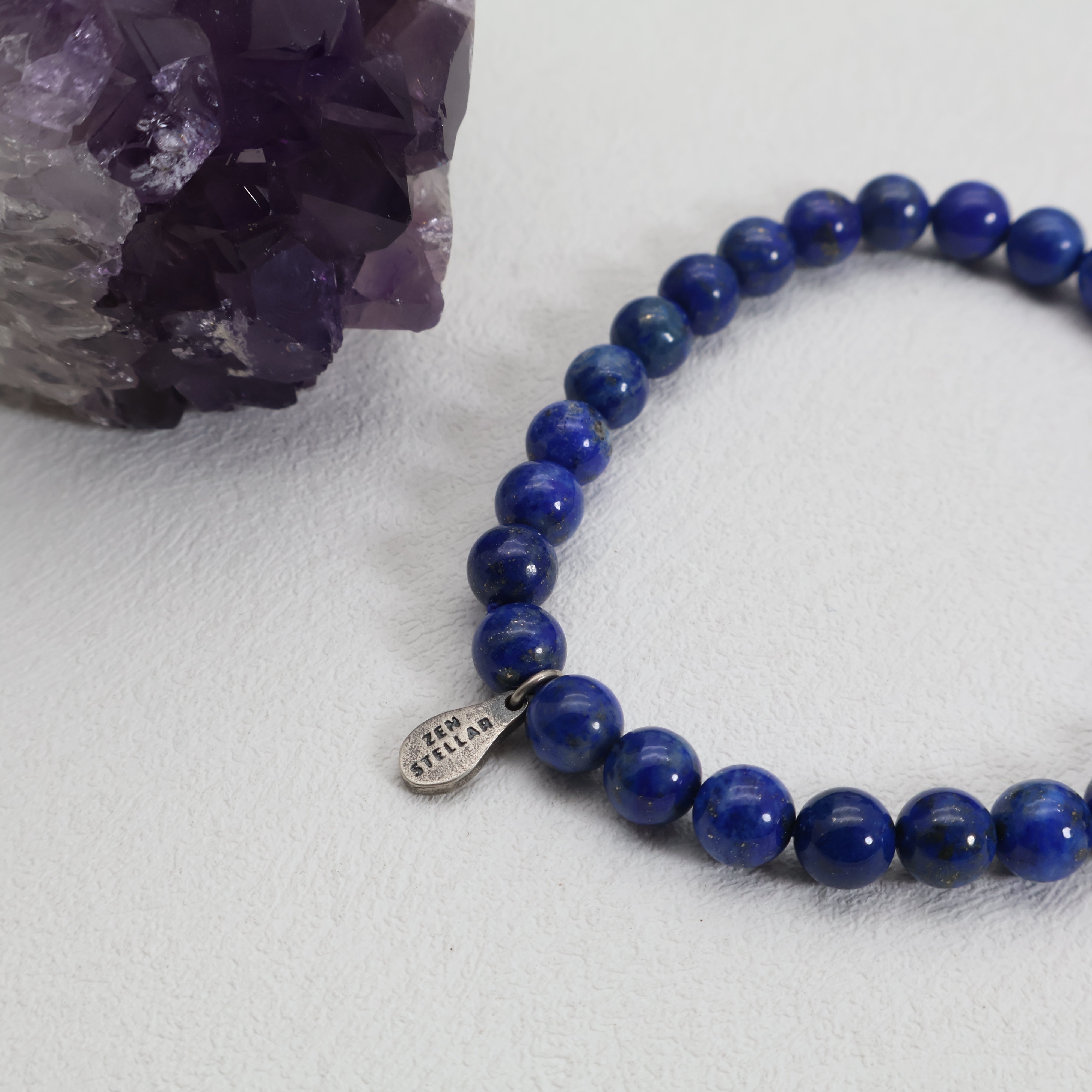 TAURUS LAPIS LAZULI CRYSTAL BRACELET-3