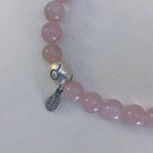 TAURUS ROSE QUARTZ CRYSTAL BRACELET-4