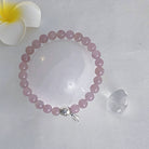 TAURUS ROSE QUARTZ CRYSTAL BRACELET-5