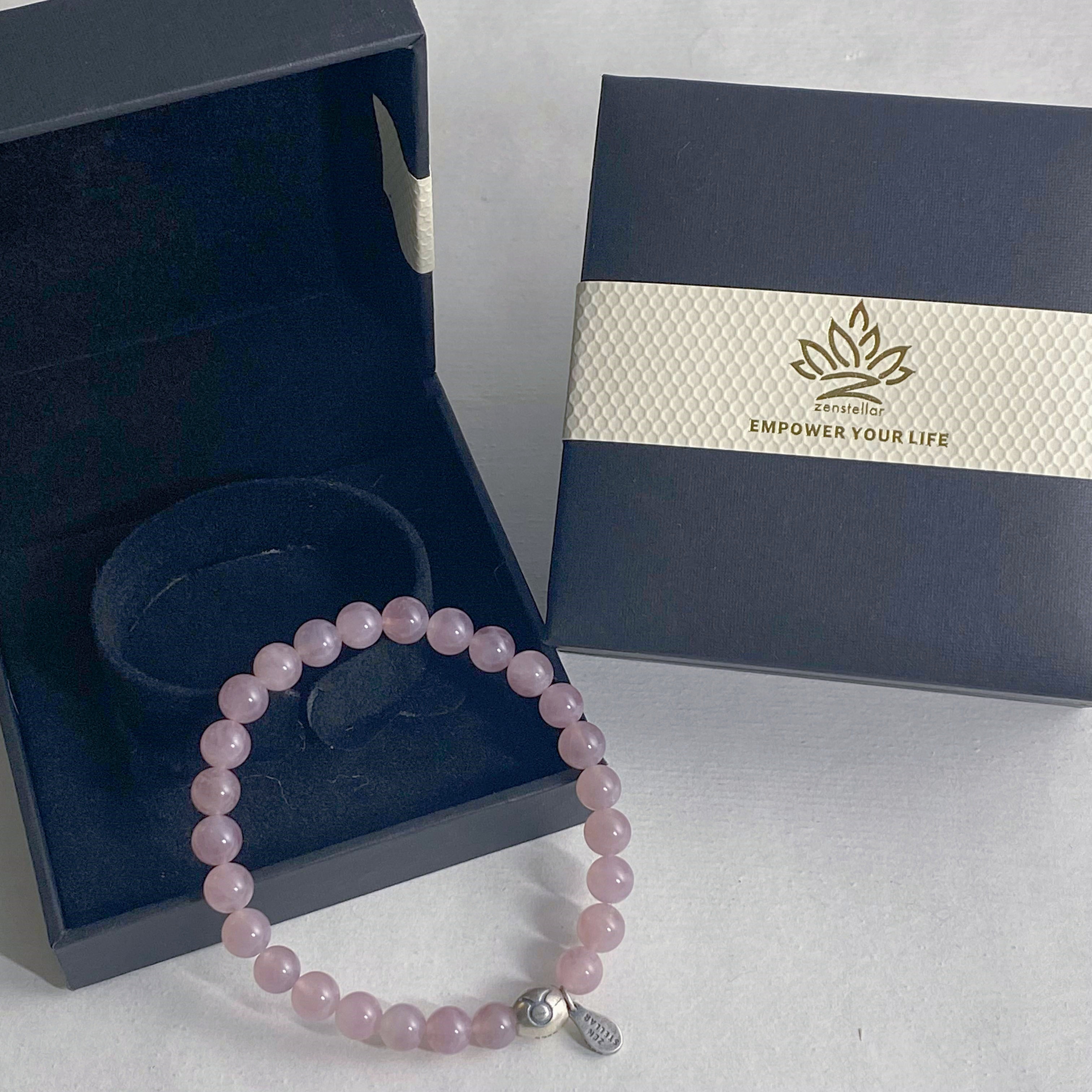 TAURUS ROSE QUARTZ CRYSTAL BRACELET-6