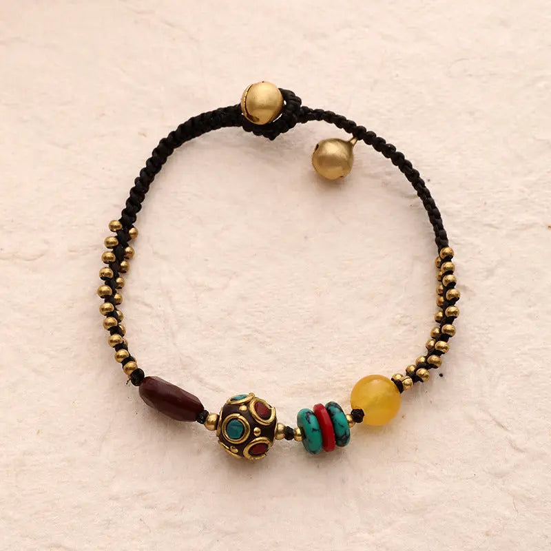 TIBETAN FOUR BEADS BRACELETS-5