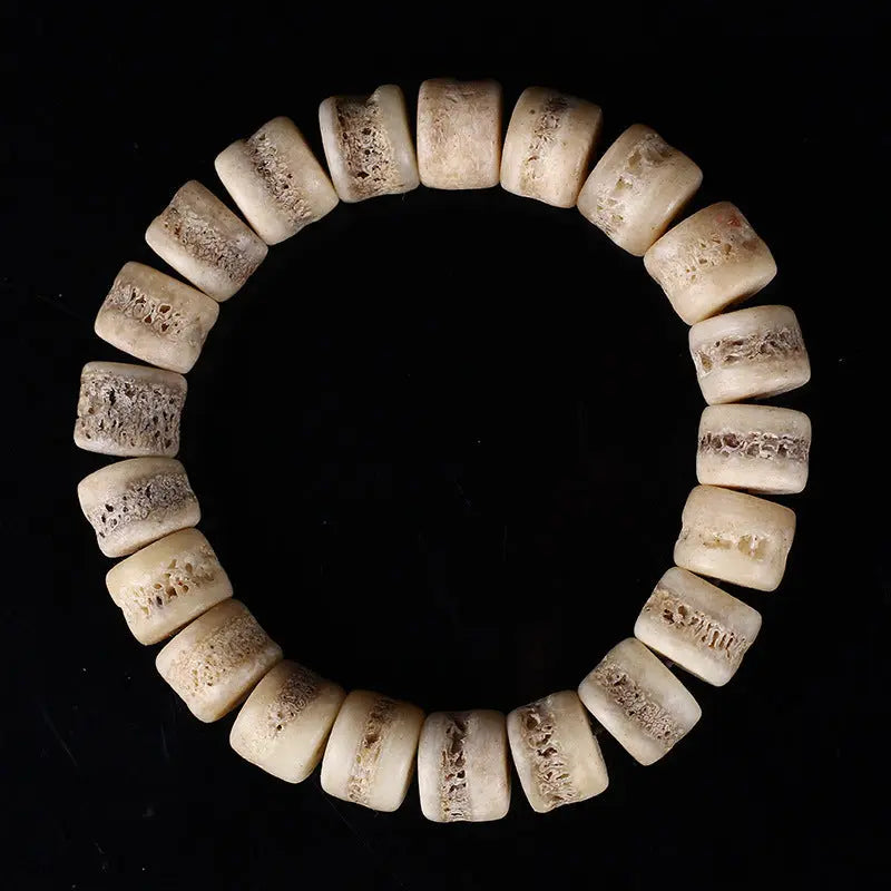 TIBETAN YAK BONE JINGHUA BRACELET-1