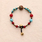 TIBETAN TURQUOISE PLUM BLOSSOM BRACELETS-4