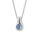 TOPAZ MOONSTONE STERLING SILVER PENDANT-5