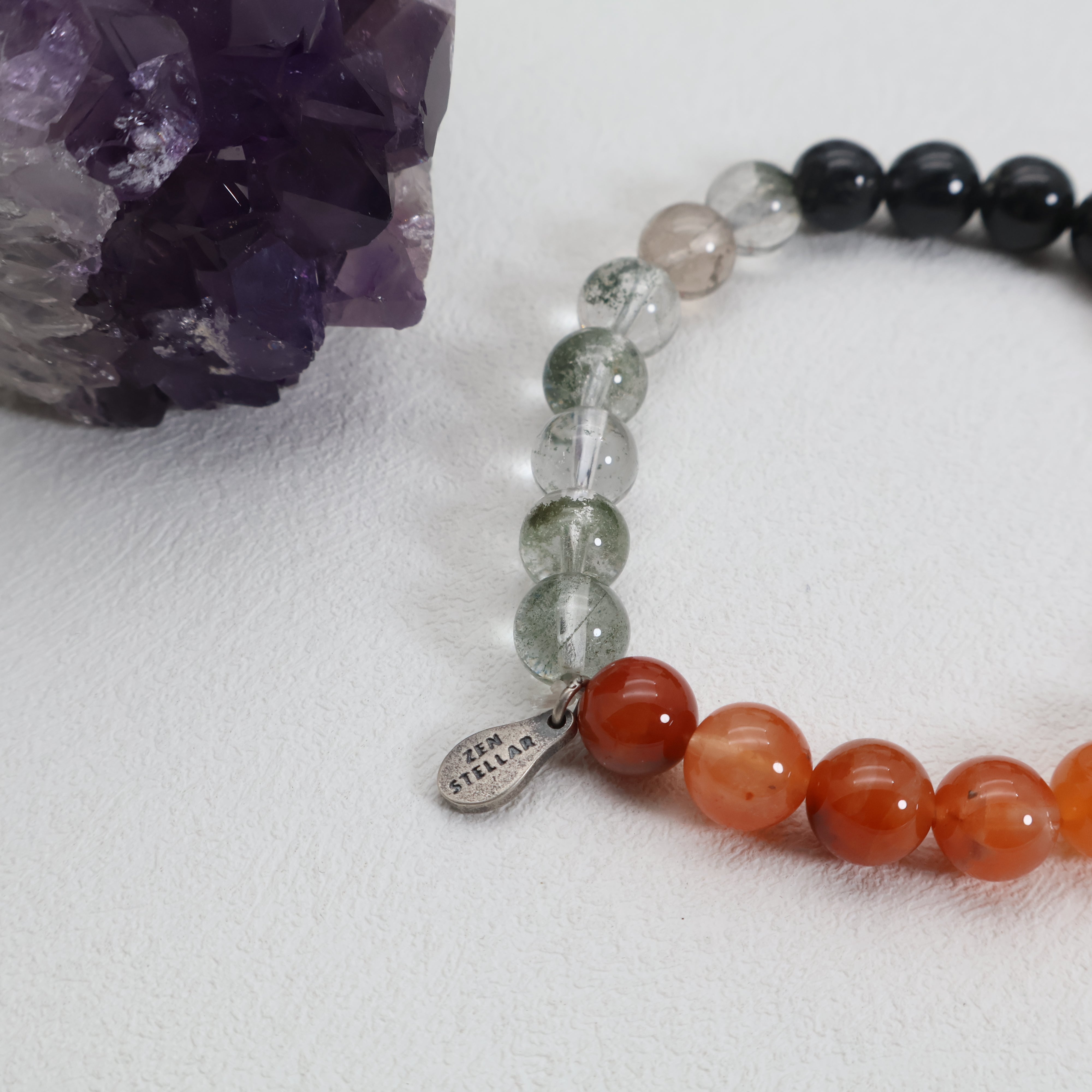 VIRGO RUTILE QUARTZ CRYSTAL BRACELET-3