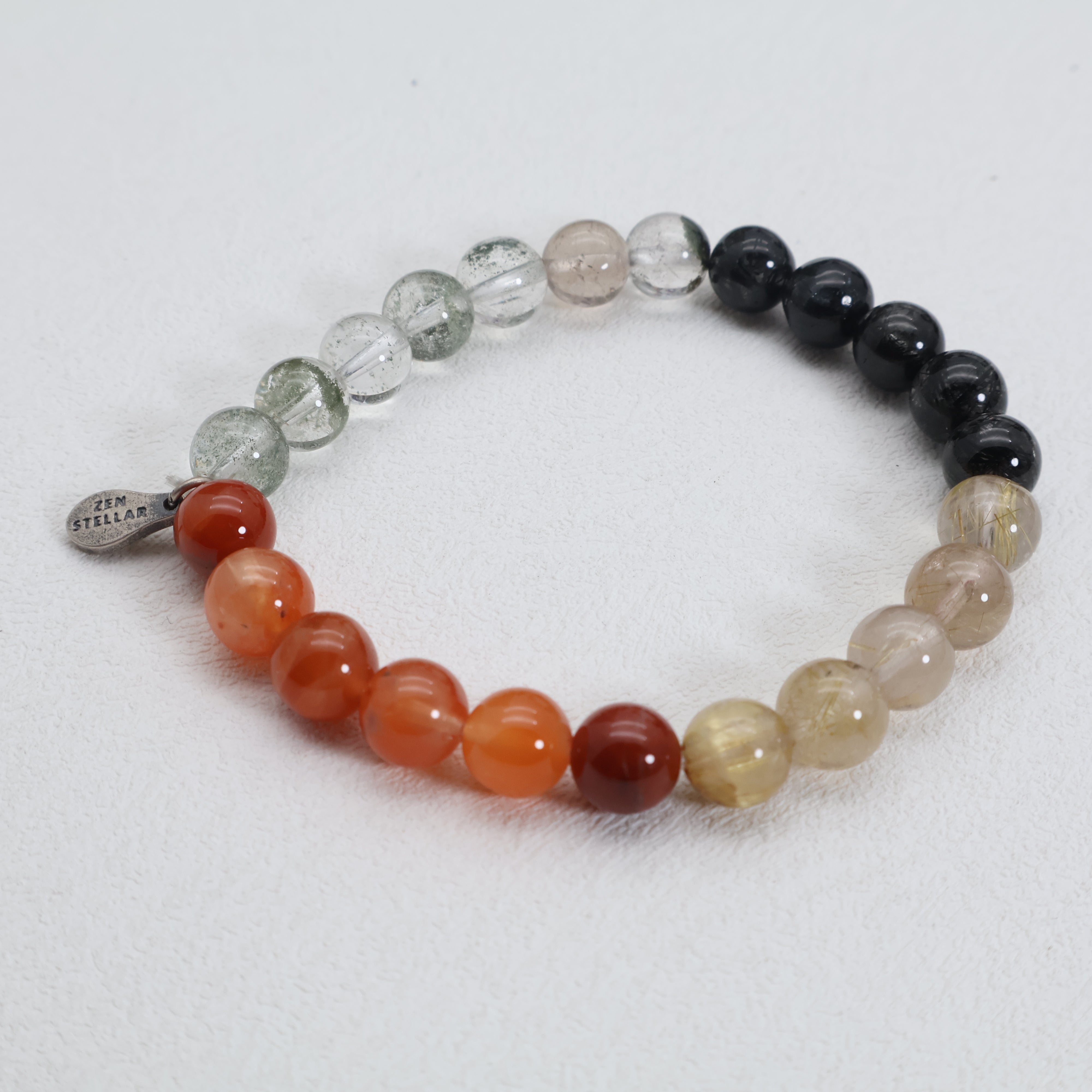 VIRGO RUTILE QUARTZ CRYSTAL BRACELET-4