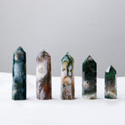 WATER GRASS AGATE CRYSTAL TOWER-3