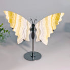 YELLOW CALCITE BUTTERFLY-1